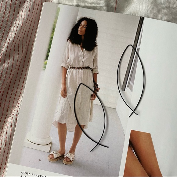 💕last one Minimalist Simple String Earrings - Picture 2 of 10